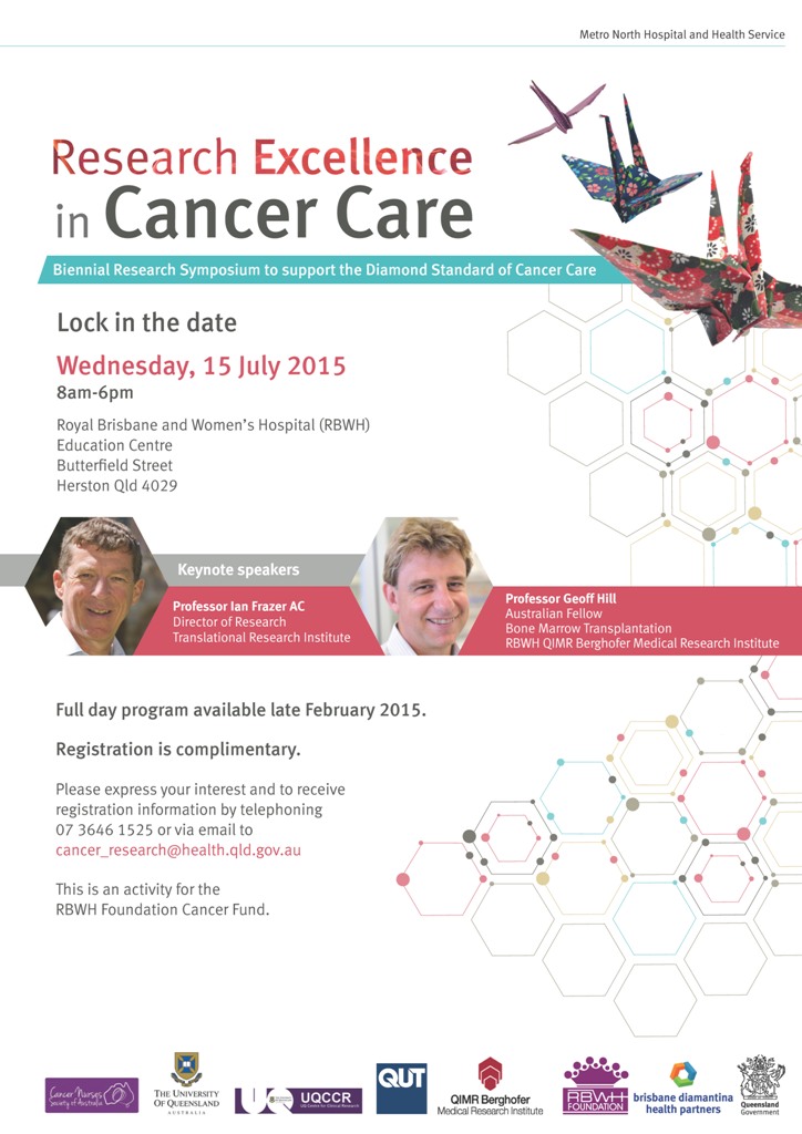 Research Excellence in Cancer Care Event Flyer